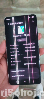 Samsung Galaxy s21 fe